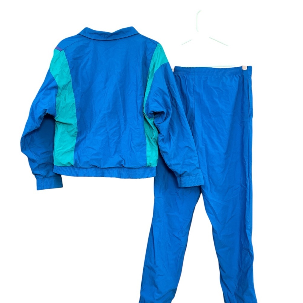 Dolfin Vintage 90’s Women's Multicolor Windbreaker Tracksuit Size US Small - Picture 2 of 5